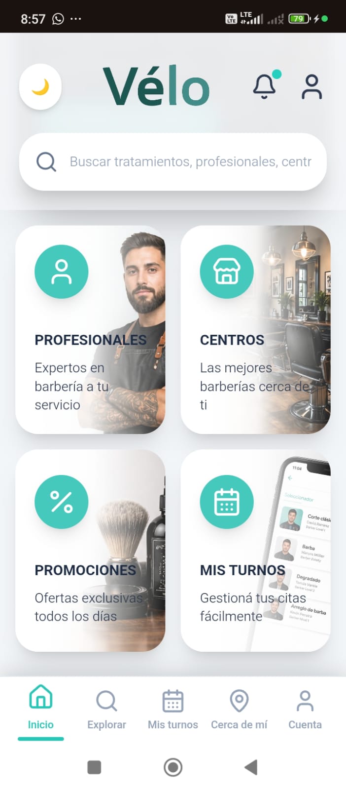Aplicación Vélo